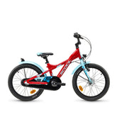 Kinderfahrrad rot 18 Zoll – perfekt für Vorschulkinder mit sicherer Ausstattung